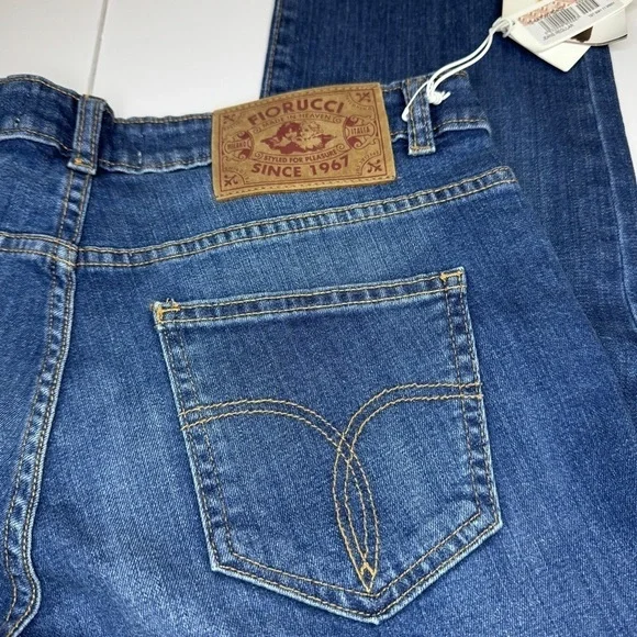 Fiorucci Jeans Regular Fit Women’s Size 32US/EUR42 Made in India by ITTIERRE - Picture 10 of 15